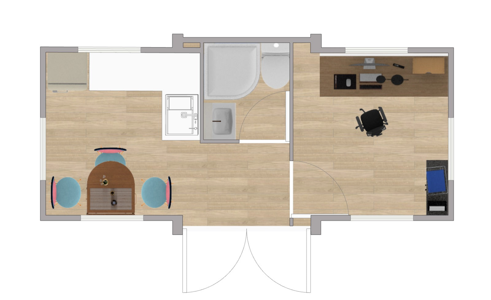200 Sqft. Tiny Home - 10x20'